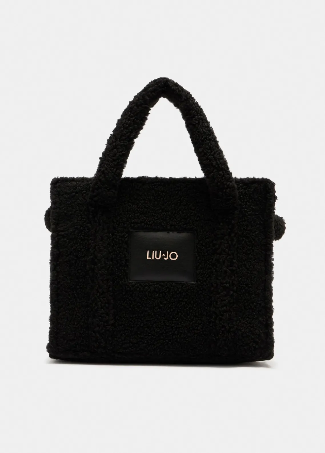 Liu Jo Bolso tote mediano de peluche-Mujer Tote Bags