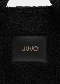 Liu Jo Bolso tote mediano de peluche-Mujer Tote Bags