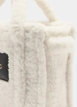 Liu Jo Bolso tote mediano de peluche-Mujer Tote Bags