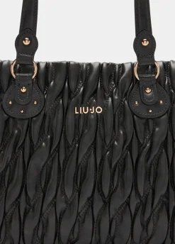 Liu Jo Bolso tote mediano guateado-Mujer Tote Bags