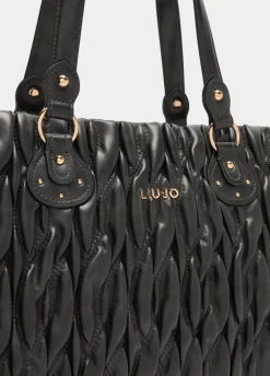 Liu Jo Bolso tote mediano guateado-Mujer Tote Bags