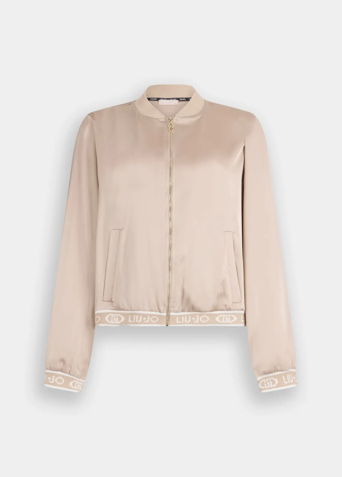 Liu Jo Bomber de raso-Mujer Ropa Deportiva|Chaquetas