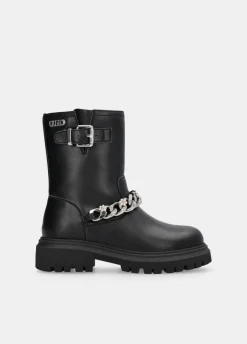 Liu Jo Botas biker con cadena decorativa- Zapatos|Zapatos