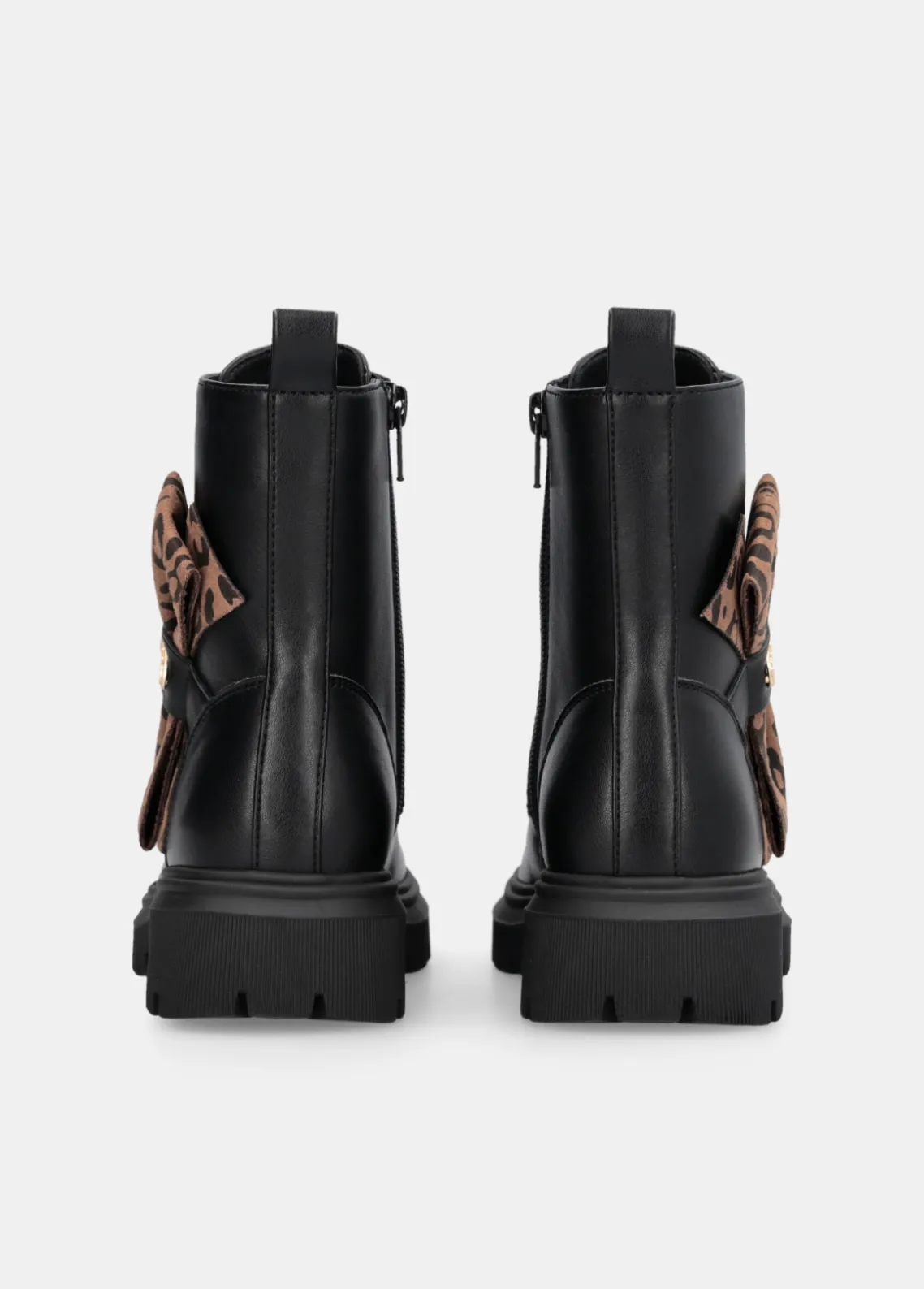 Liu Jo Botas militares con lazo con estampado animal- Zapatos|Zapatos