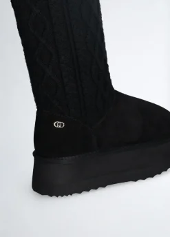 Liu Jo Botines de punto con plataforma-Mujer Botas Y Botines
