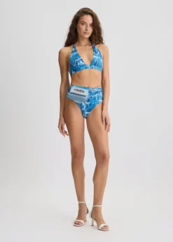 Liu Jo Braguita y top de bikini de cintura alta-Mujer Moda Baño