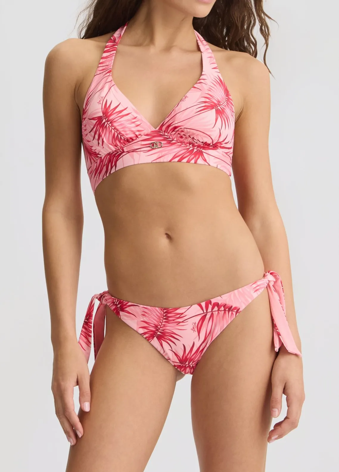 Liu Jo Braguitas de bikini de flores-Mujer Moda Baño