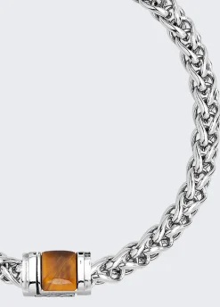 Liu Jo Brazalete para hombre con piedra-Hombre Relojes Y Joyería