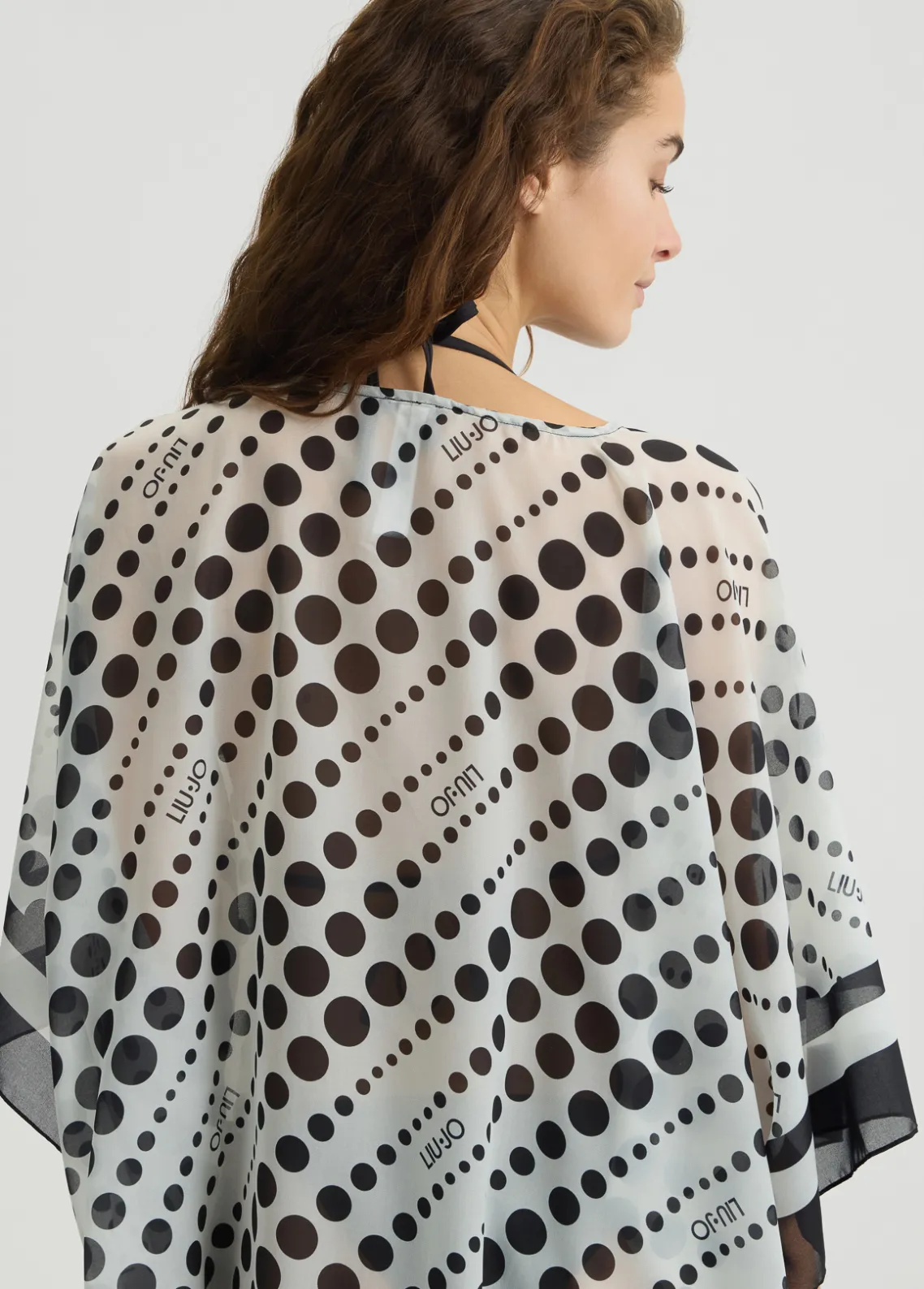 Liu Jo Caftán con estampado de lunares-Mujer Moda Baño