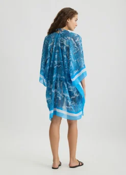 Liu Jo Caftán con estampado vaquero-Mujer Moda Baño