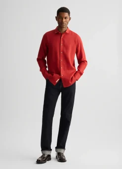 Liu Jo Camisa 100% lino-Hombre Camisas