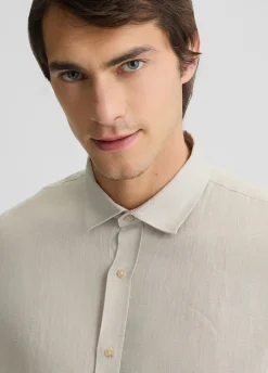 Liu Jo Camisa 100% lino-Hombre Camisas