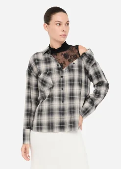 Liu Jo Camisa a con encaje-Mujer Camisas Y Blusas