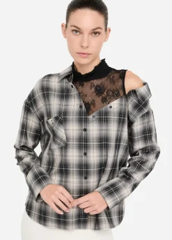 Liu Jo Camisa a con encaje-Mujer Camisas Y Blusas