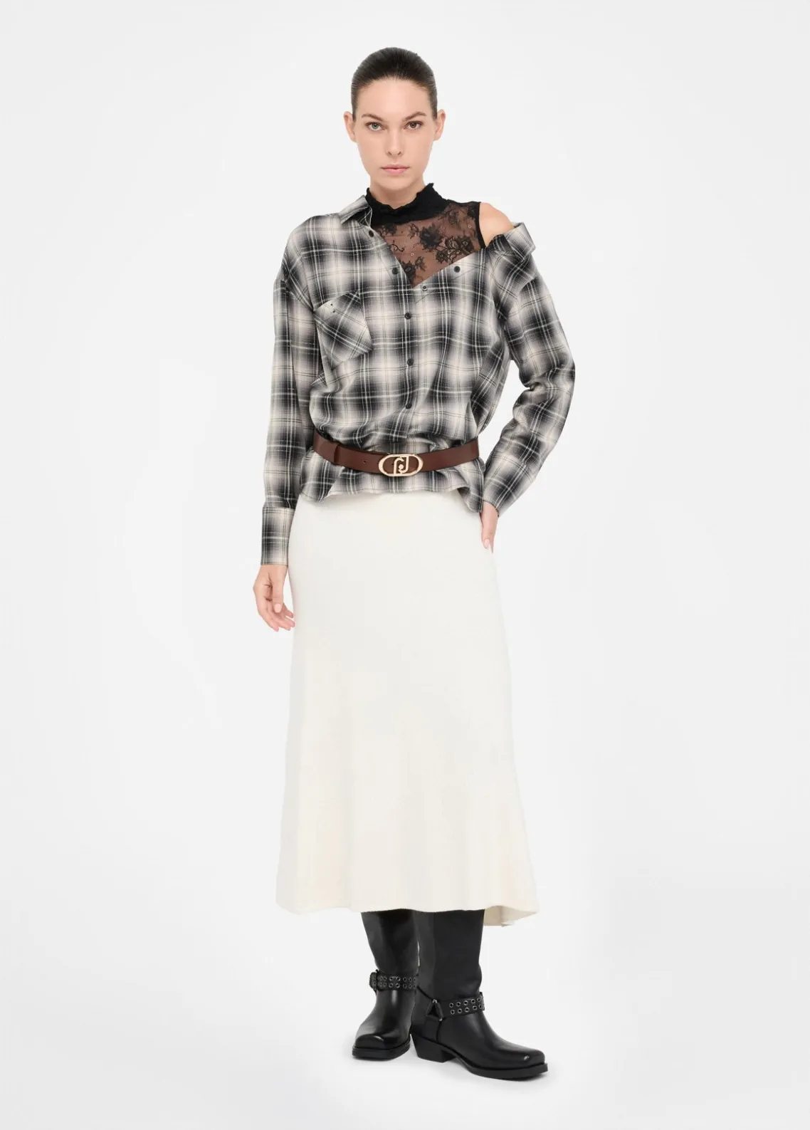 Liu Jo Camisa a con encaje-Mujer Camisas Y Blusas