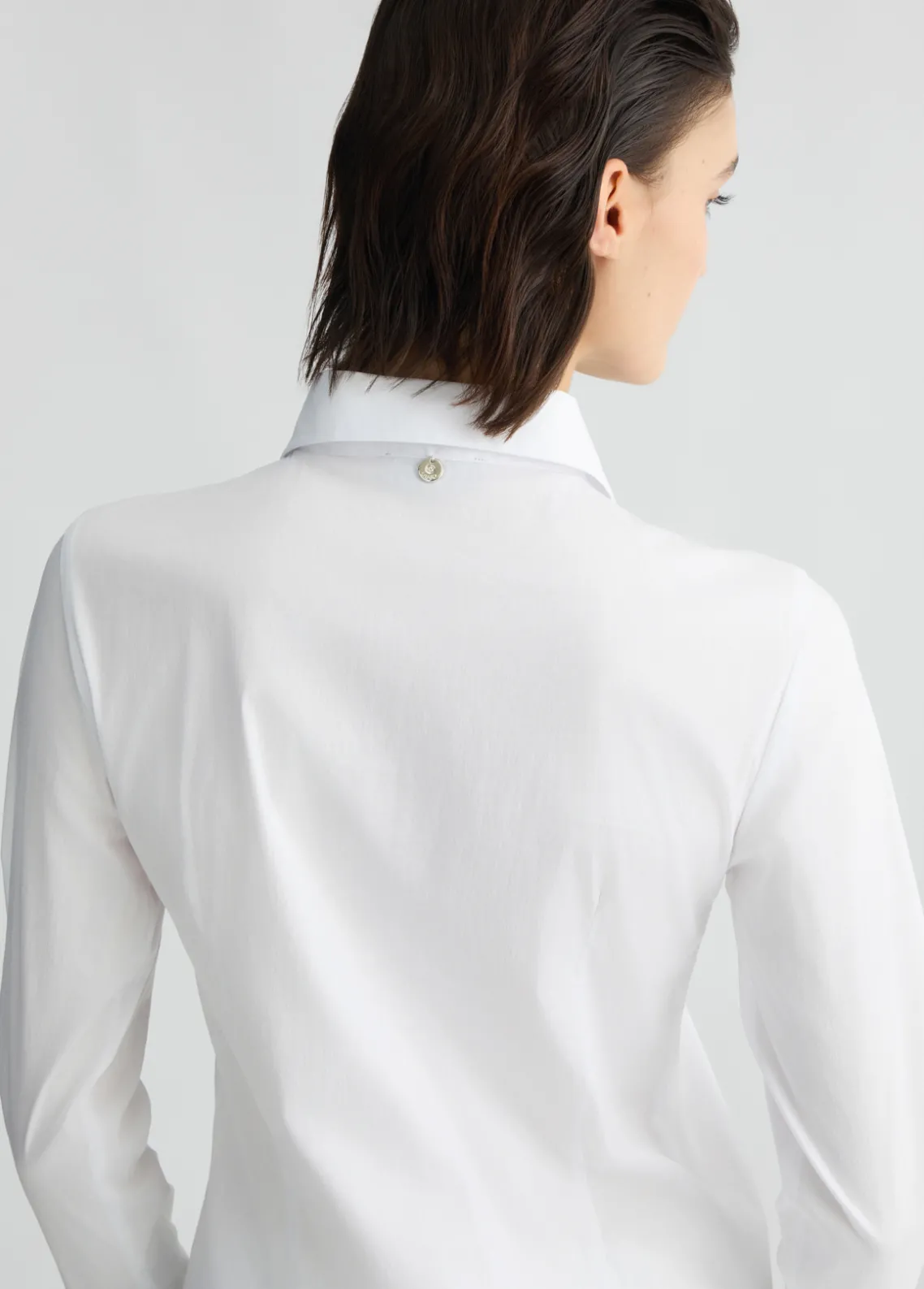 Liu Jo Camisa blanca con botones-Mujer Camisas Y Blusas