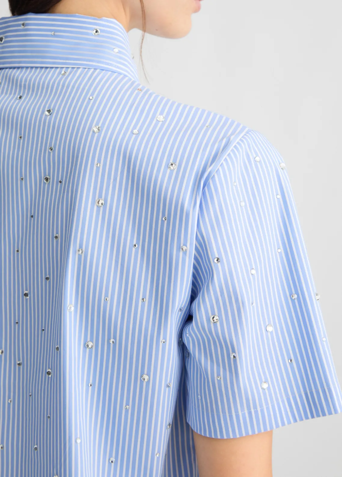 Liu Jo Camisa boxy a rayas-Mujer Camisas Y Blusas