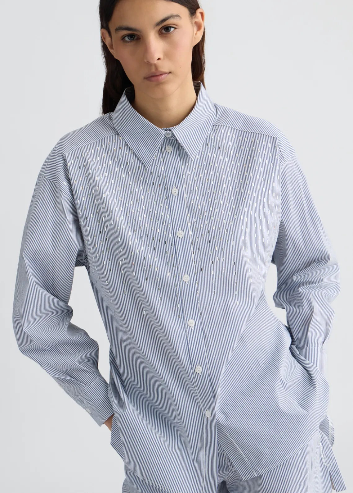 Liu Jo Camisa con aplicaciones-Mujer Camisas Y Blusas