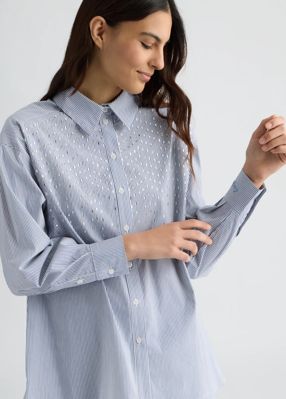 Liu Jo Camisa con aplicaciones-Mujer Camisas Y Blusas