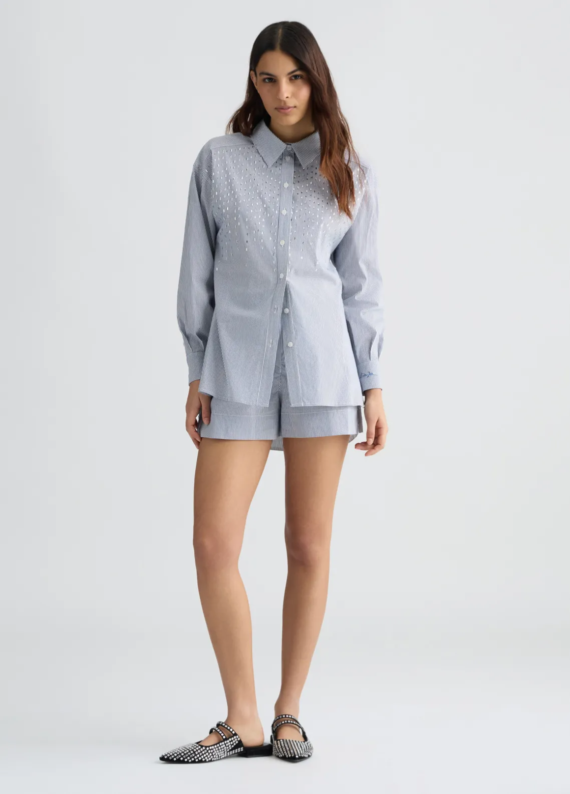 Liu Jo Camisa con aplicaciones-Mujer Camisas Y Blusas