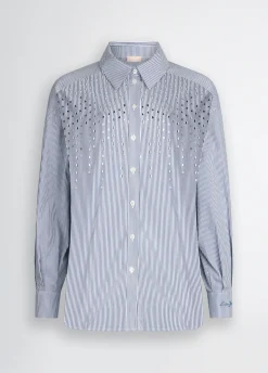 Liu Jo Camisa con aplicaciones-Mujer Camisas Y Blusas
