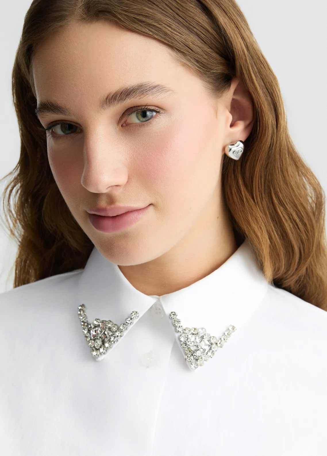 Liu Jo Camisa con bordado de joyas-Mujer Camisas Y Blusas