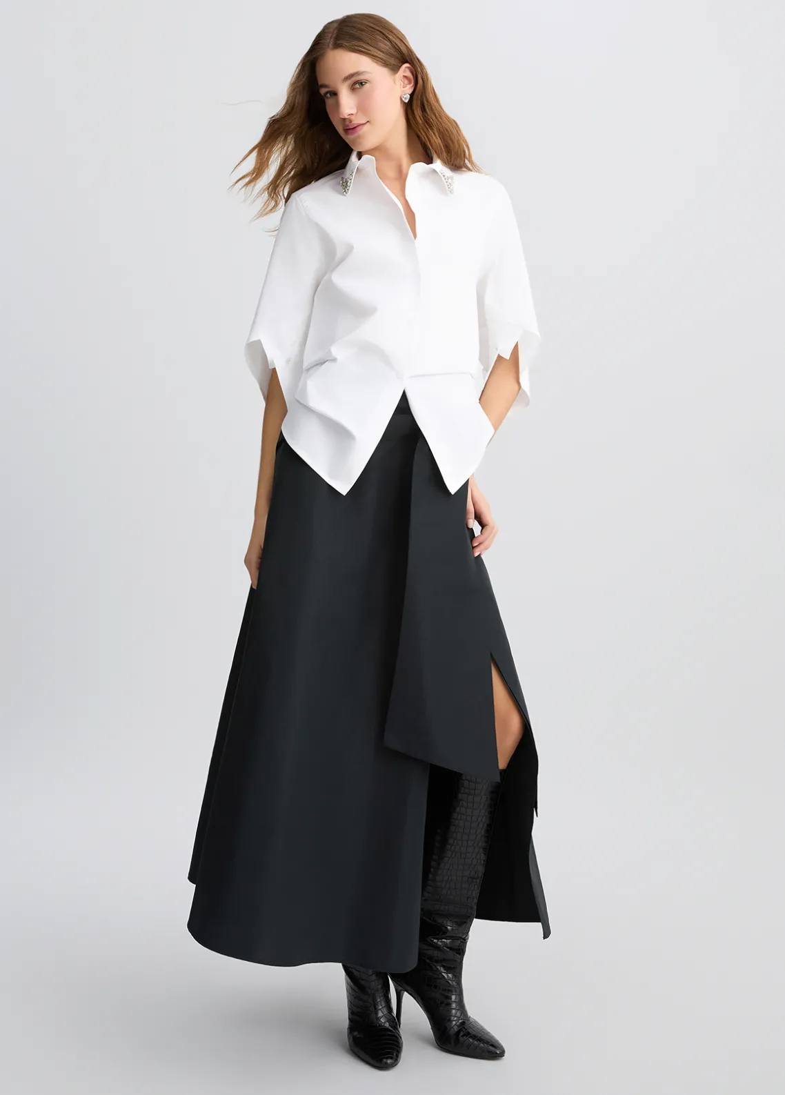 Liu Jo Camisa con bordado de joyas-Mujer Camisas Y Blusas