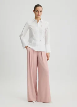 Liu Jo Camisa con bordado decorativo-Mujer Camisas Y Blusas