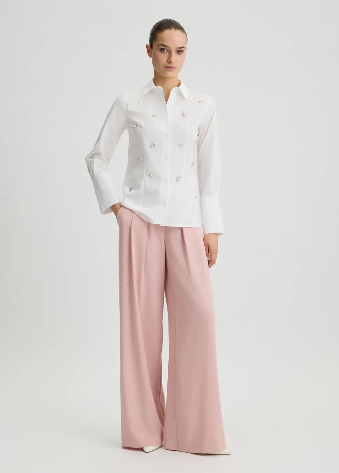 Liu Jo Camisa con bordado decorativo-Mujer Camisas Y Blusas
