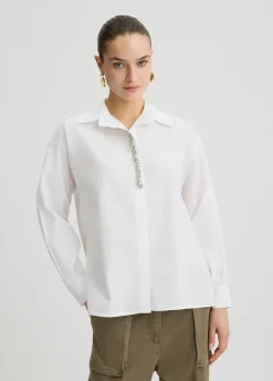 Liu Jo Camisa con detalles decorativos-Mujer Camisas Y Blusas