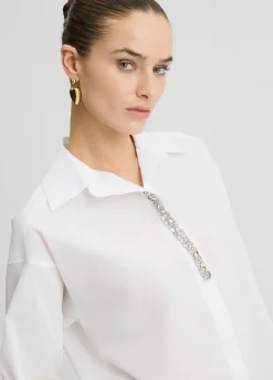 Liu Jo Camisa con detalles decorativos-Mujer Camisas Y Blusas