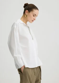Liu Jo Camisa con detalles decorativos-Mujer Camisas Y Blusas