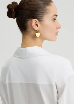 Liu Jo Camisa con detalles decorativos-Mujer Camisas Y Blusas