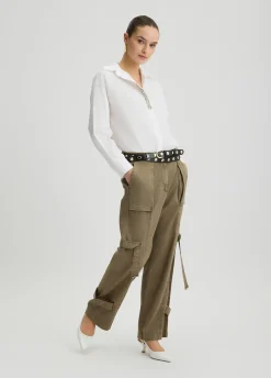 Liu Jo Camisa con detalles decorativos-Mujer Camisas Y Blusas