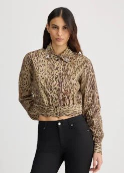 Liu Jo Camisa con estampado animal-Mujer Camisas Y Blusas
