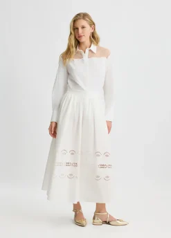 Liu Jo Camisa con insertos de organza-Mujer Camisas Y Blusas