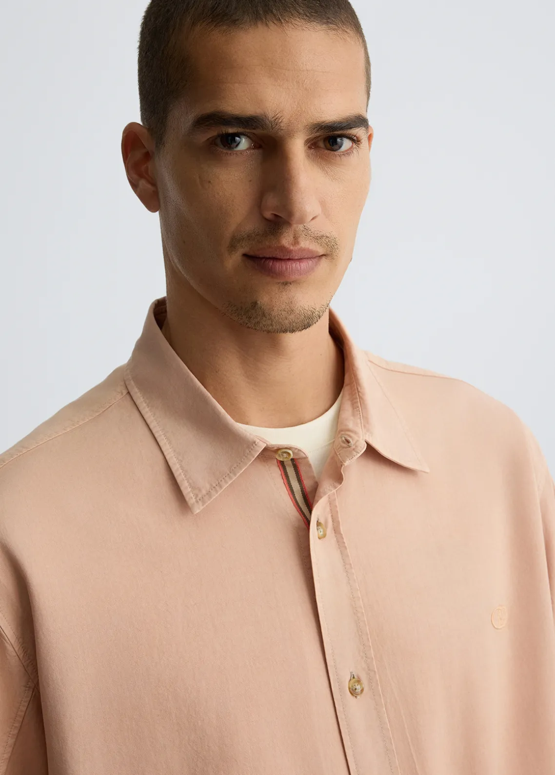 Liu Jo Camisa con logo-Hombre Camisas