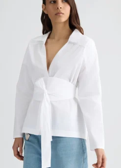 Liu Jo Camisa con pañuelo-Mujer Camisas Y Blusas
