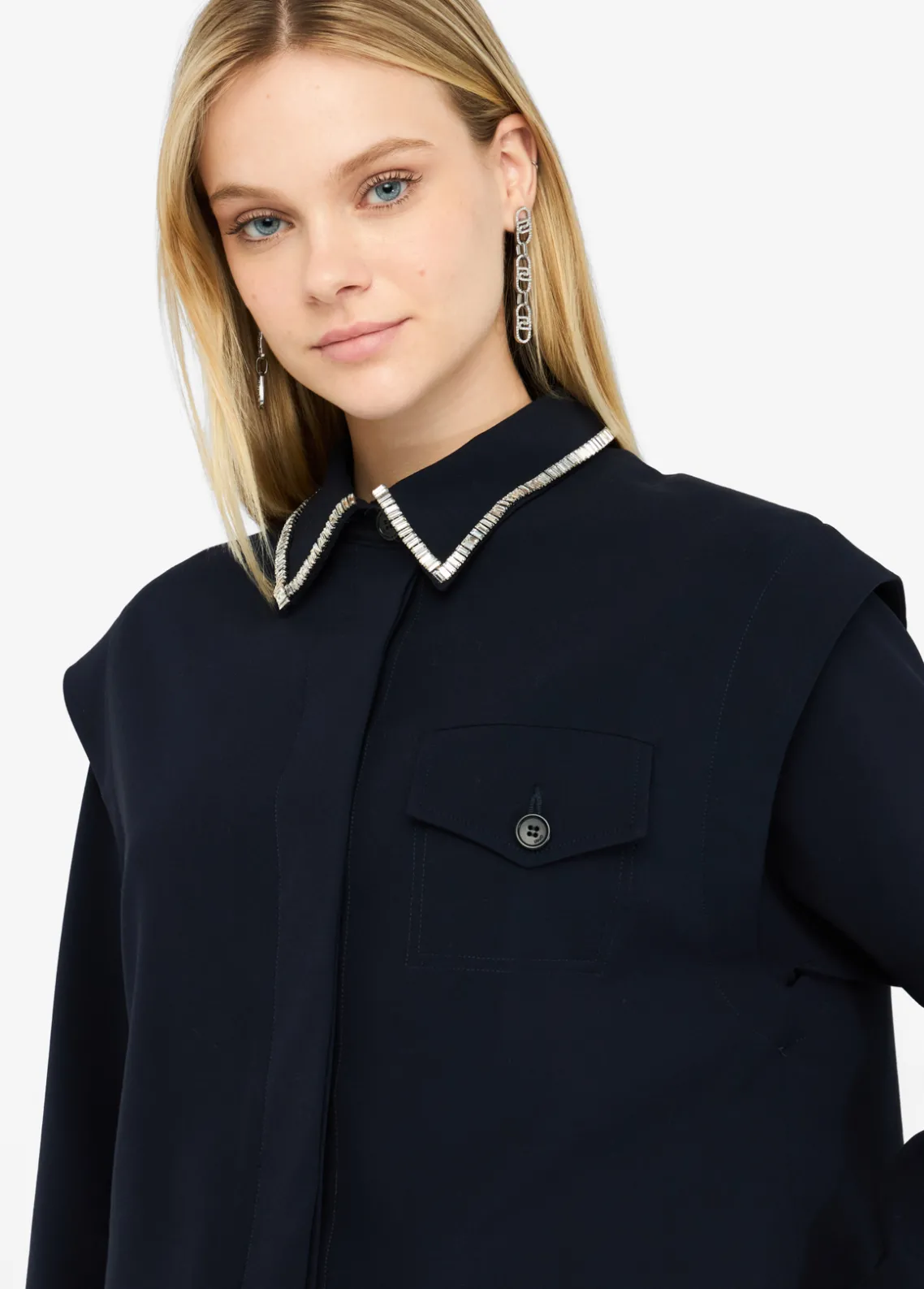Liu Jo Camisa con strass-Mujer Camisas Y Blusas