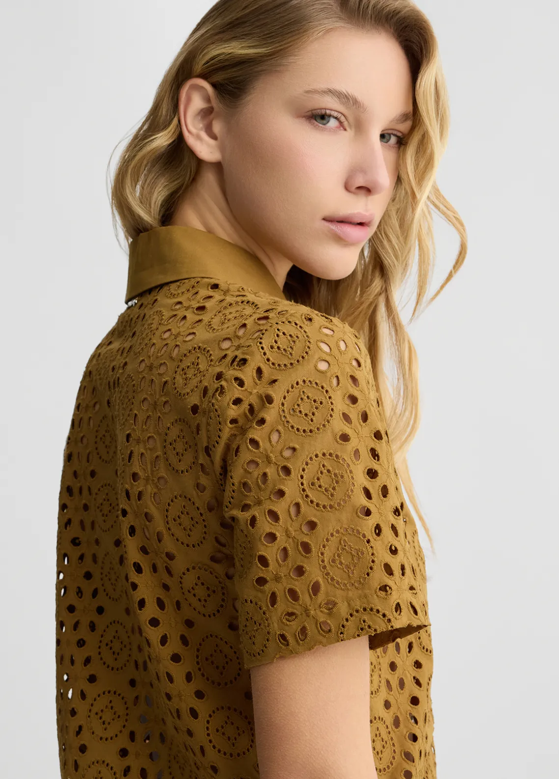 Liu Jo Camisa corta con bordados-Mujer Camisas Y Blusas