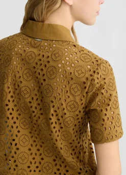 Liu Jo Camisa corta con bordados-Mujer Camisas Y Blusas