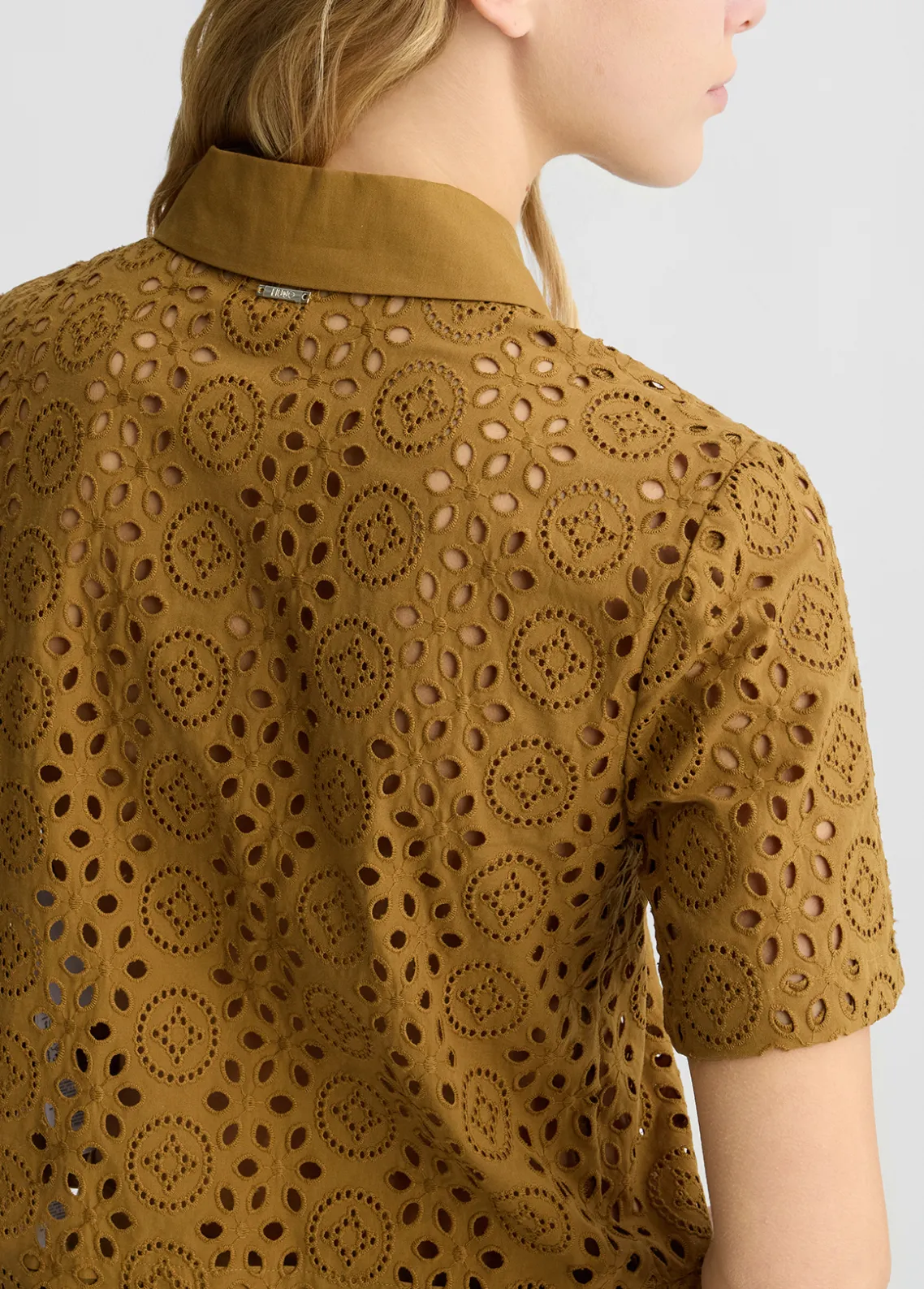 Liu Jo Camisa corta con bordados-Mujer Camisas Y Blusas