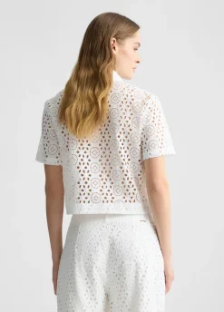 Liu Jo Camisa corta con bordados-Mujer Camisas Y Blusas