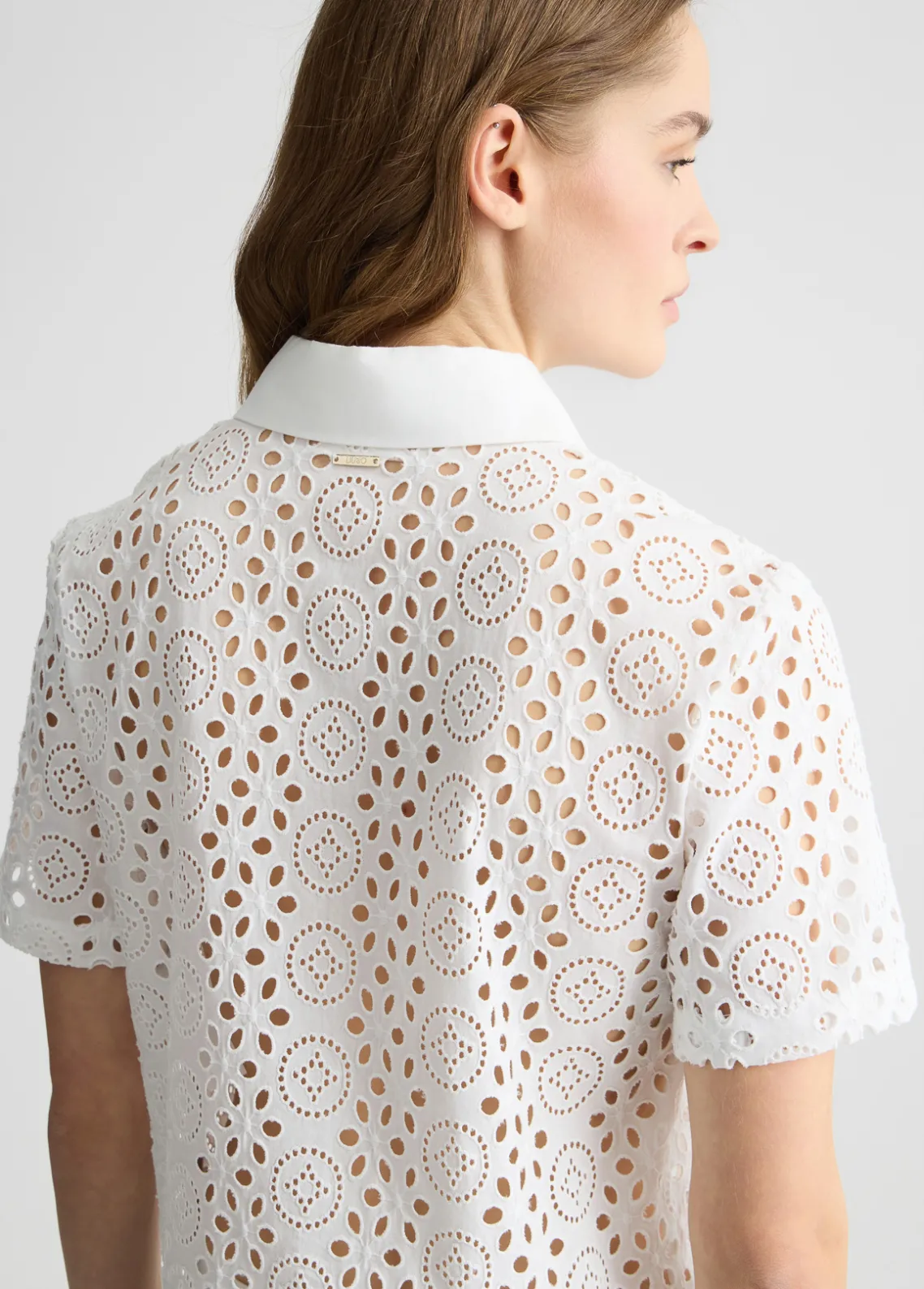 Liu Jo Camisa corta con bordados-Mujer Camisas Y Blusas