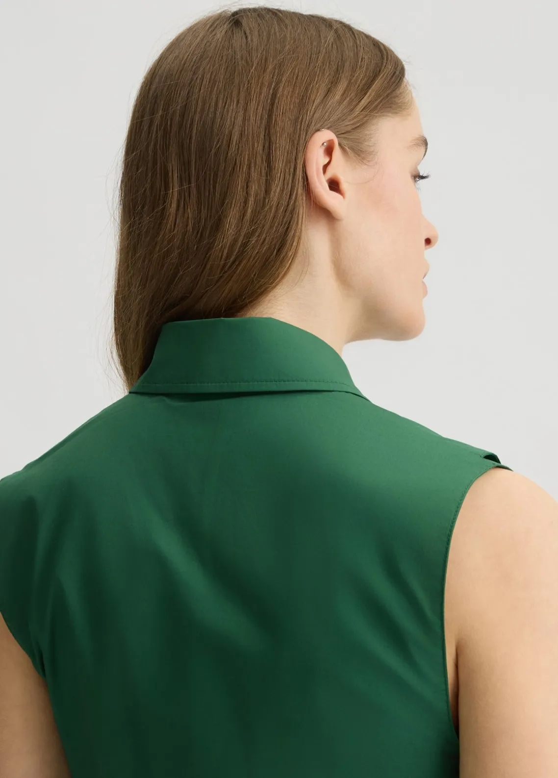 Liu Jo Camisa cropped con nudo-Mujer Camisas Y Blusas