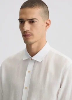 Liu Jo Camisa de 100% lino-Hombre Camisas