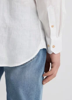 Liu Jo Camisa de 100% lino-Hombre Camisas