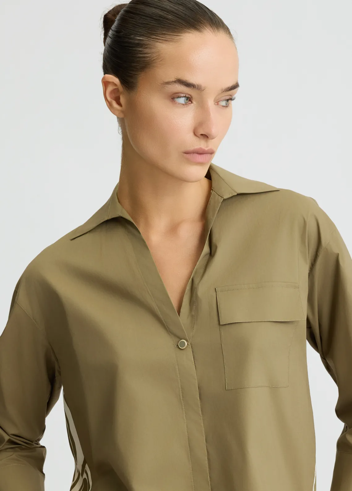 Liu Jo Camisa de algodón con estampado-Mujer Camisas Y Blusas