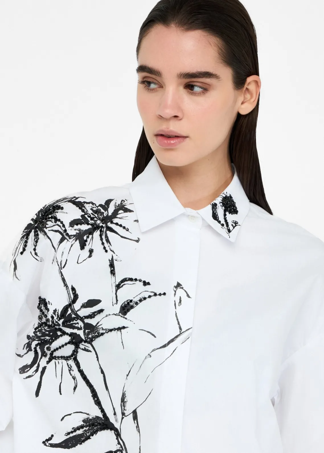 Liu Jo Camisa de algodón con estampado-Mujer Camisas Y Blusas