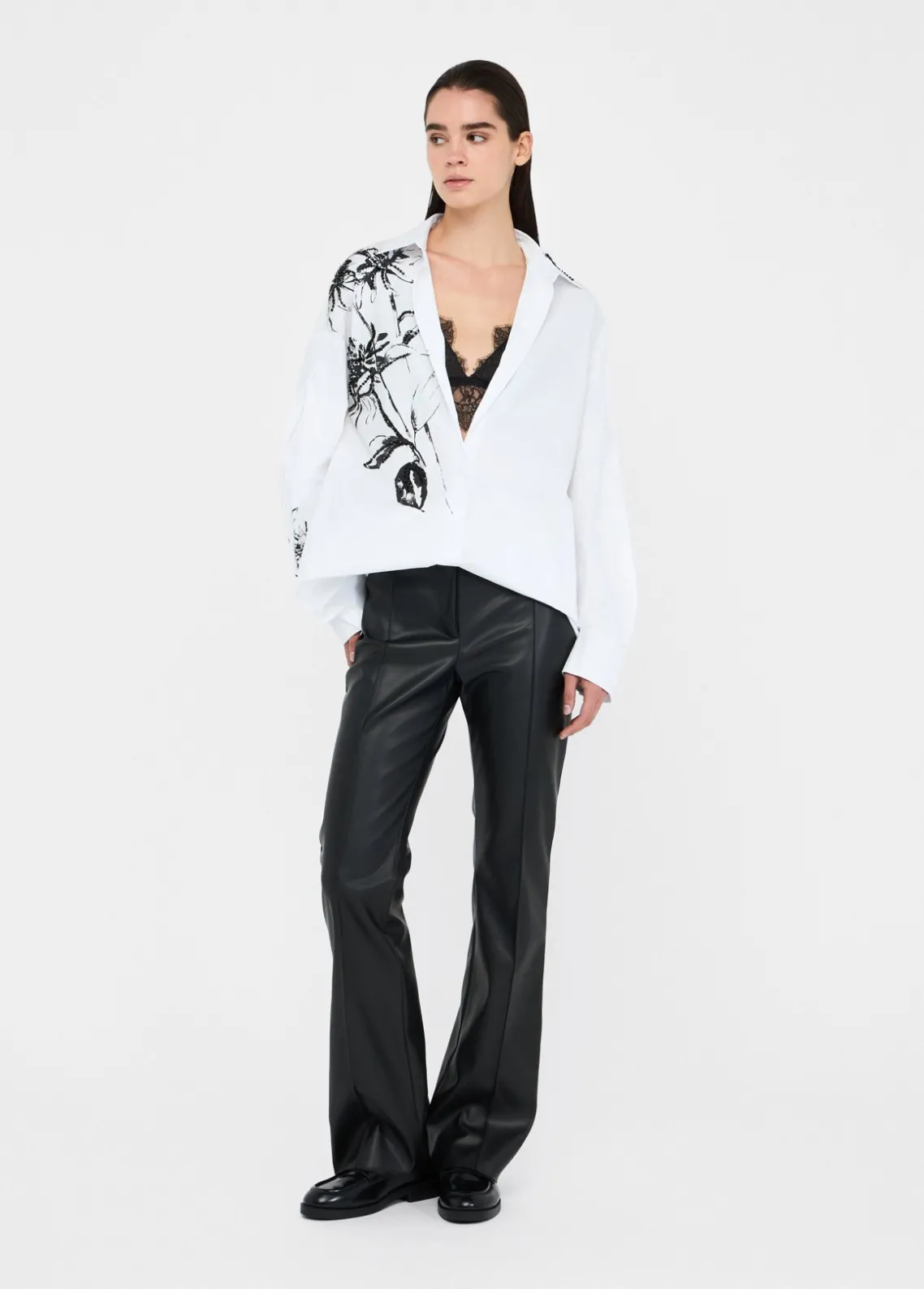 Liu Jo Camisa de algodón con estampado-Mujer Camisas Y Blusas